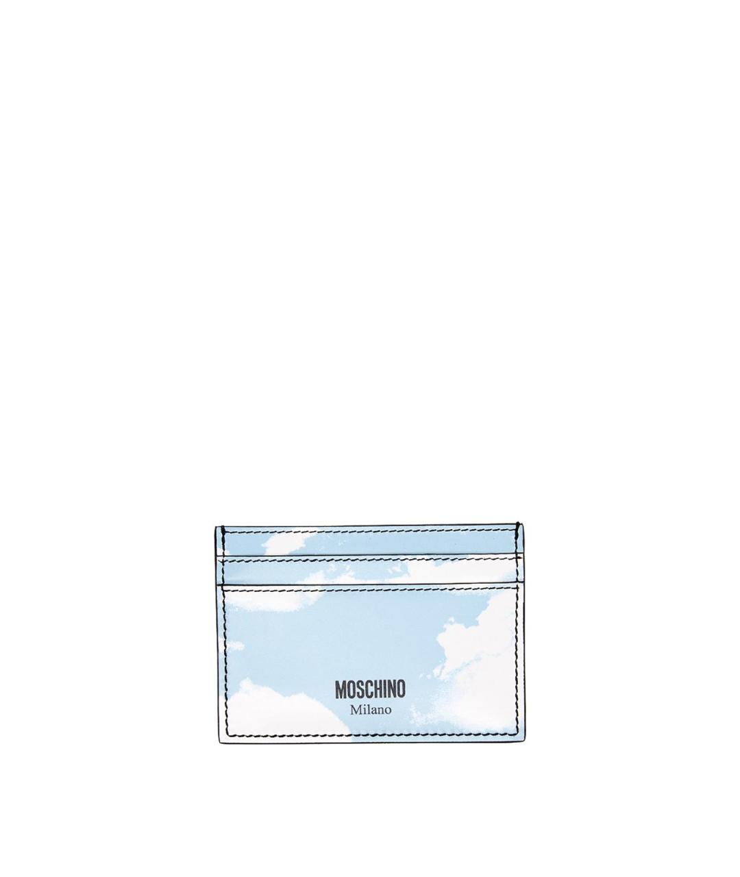 MOSCHINO Мульти кожаный кошелек, фото 3