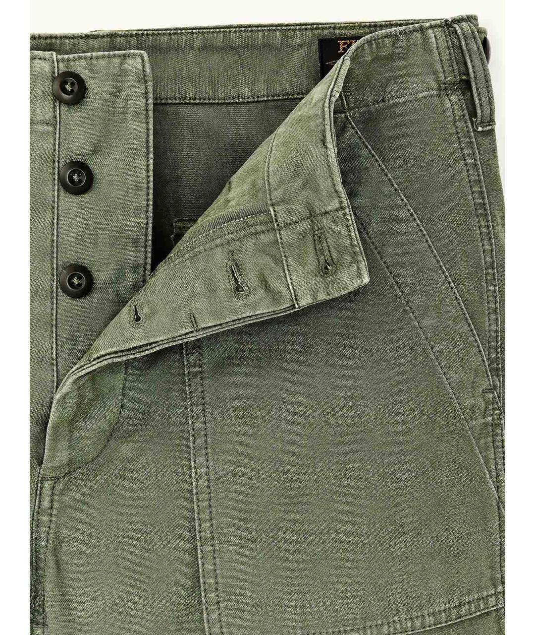 FILSON Зеленые хлопковые шорты, фото 3