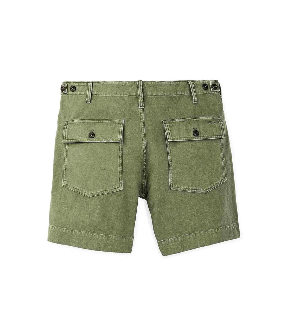FILSON Зеленые хлопковые шорты, фото 2