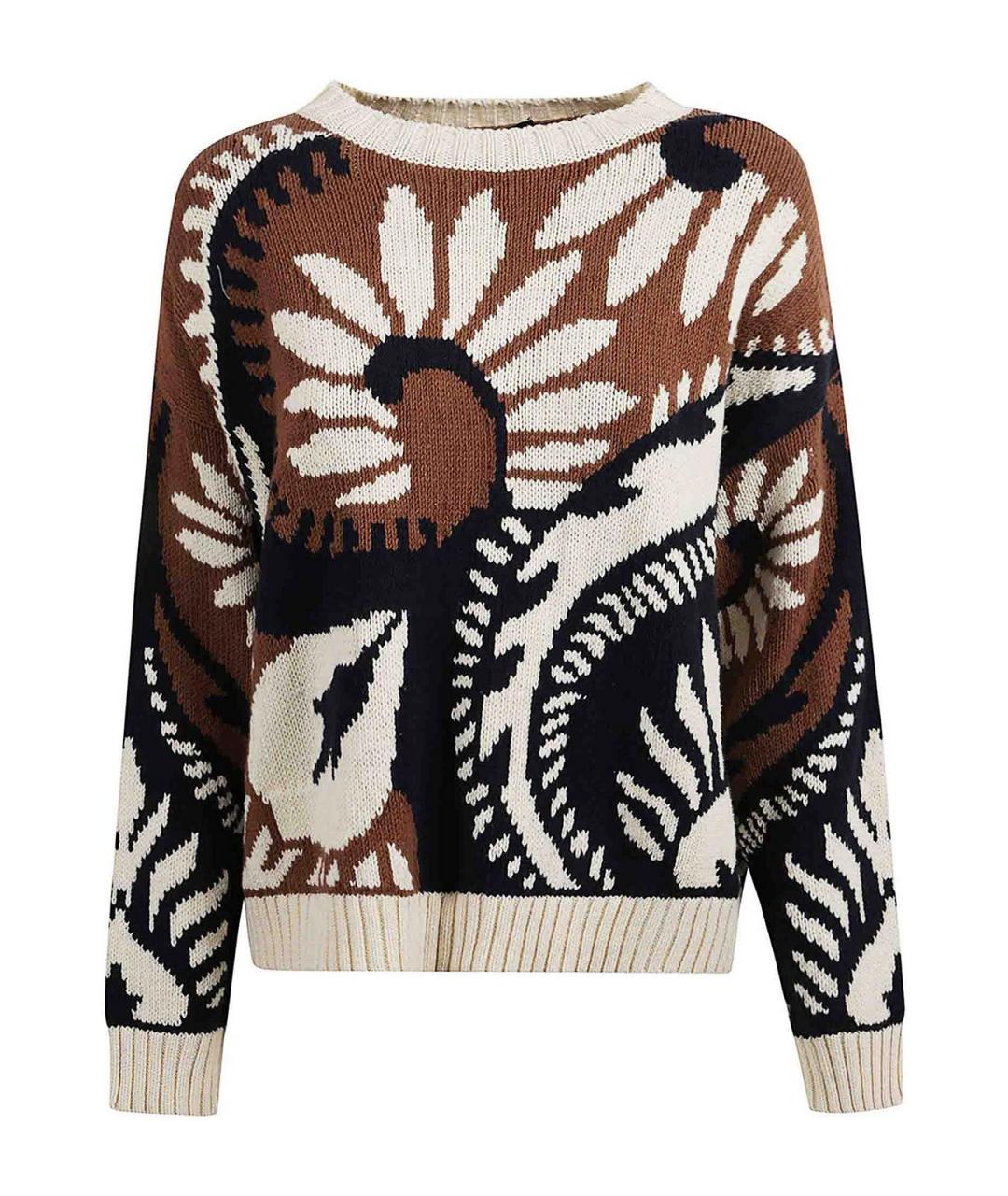 WEEKEND MAX MARA Мульти хлопковый джемпер / свитер, фото 1