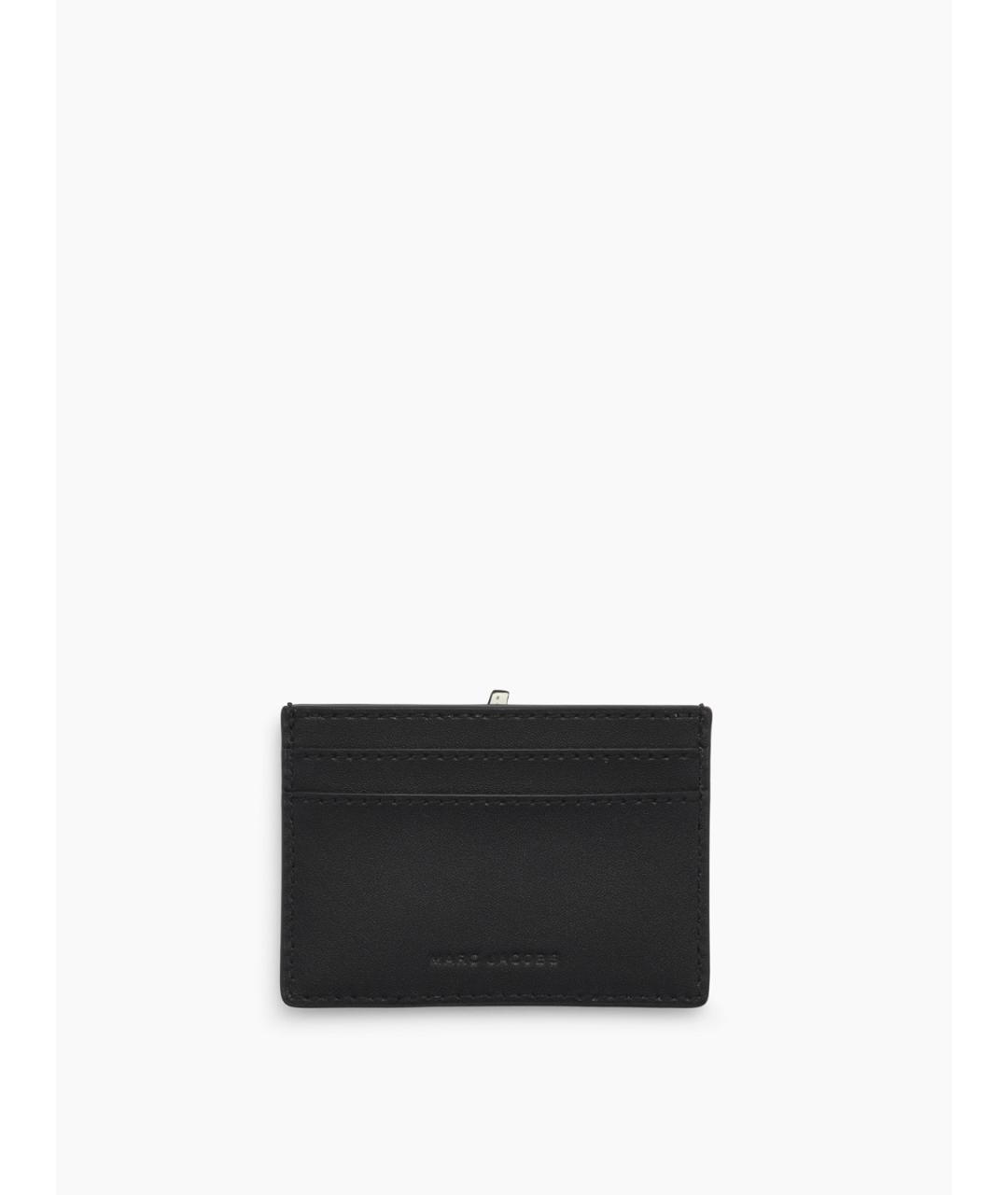 MARC JACOBS Черный кожаный кардхолдер, фото 2
