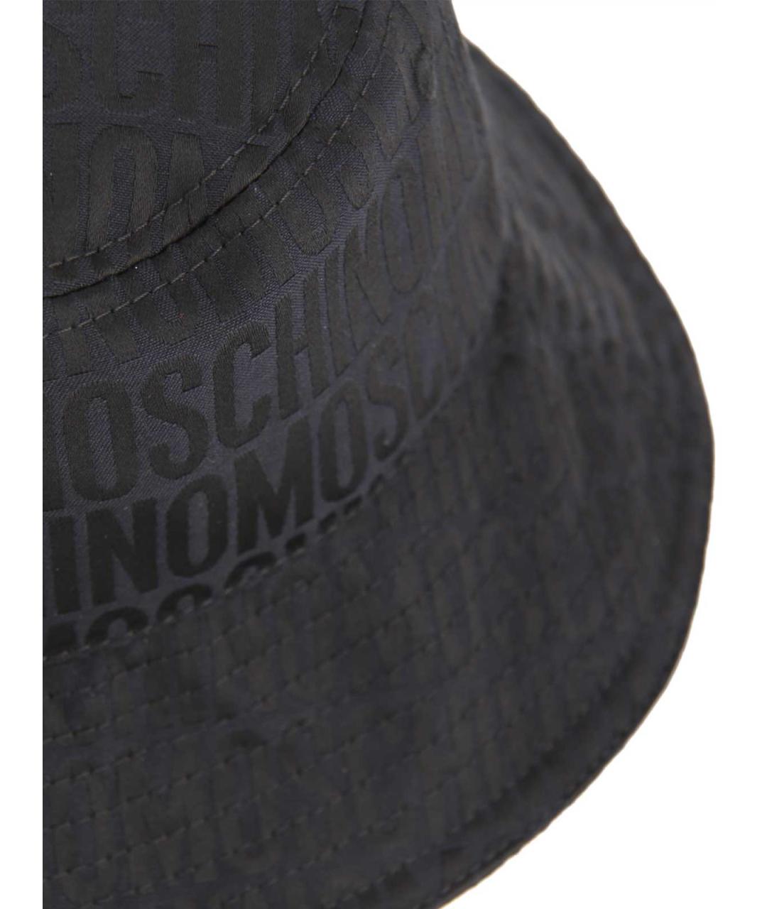 MOSCHINO Черная синтетическая шляпа, фото 4