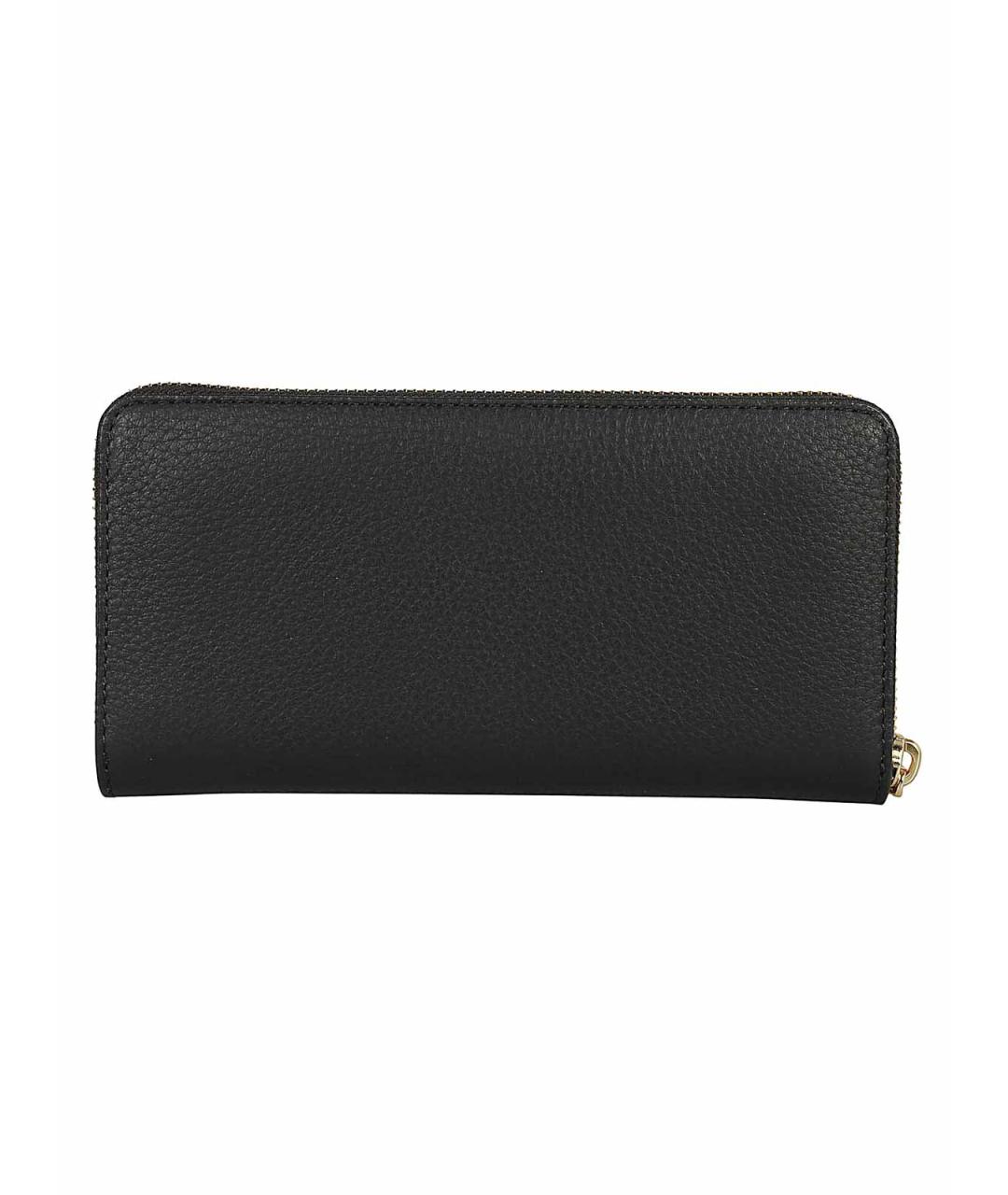 MICHAEL KORS Черный кожаный кошелек, фото 2