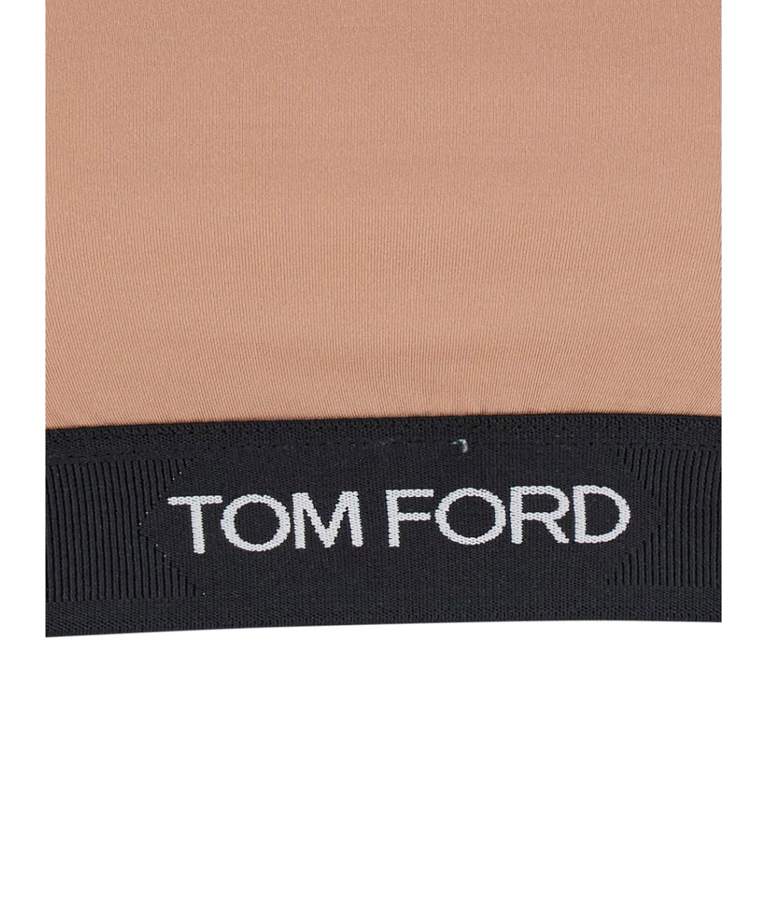 TOM FORD Бежевая модал майка, фото 3