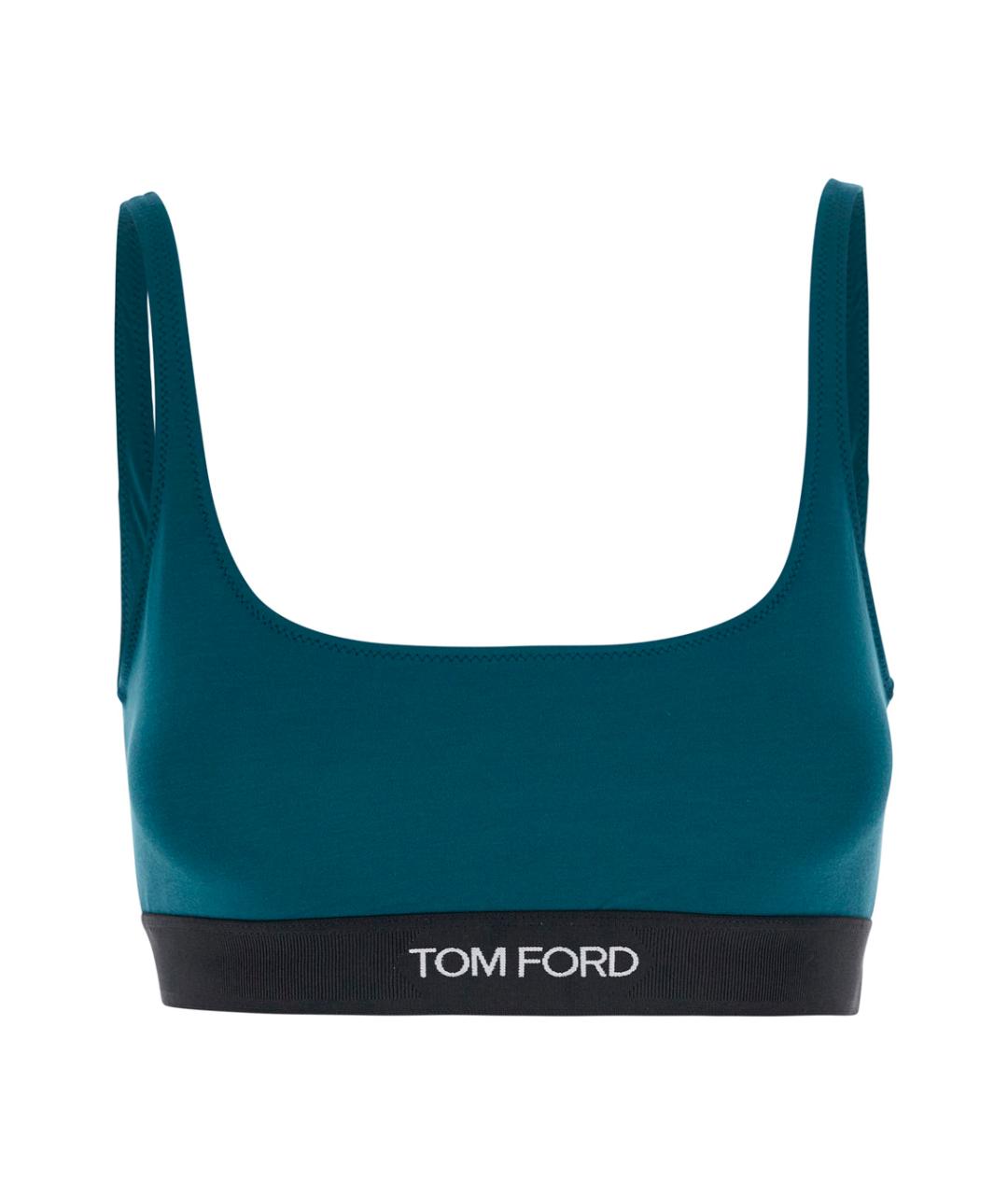 TOM FORD Зеленая модал майка, фото 1
