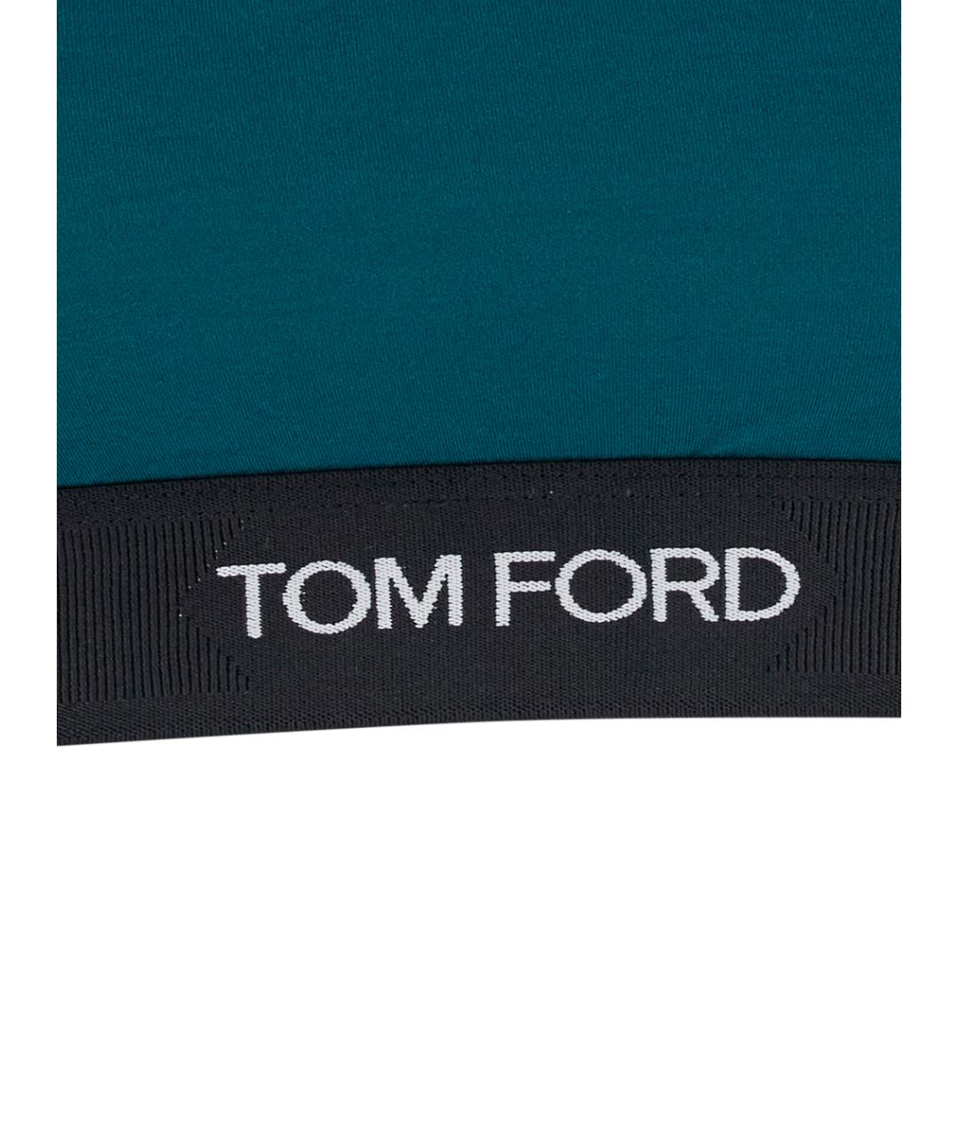 TOM FORD Зеленая модал майка, фото 3