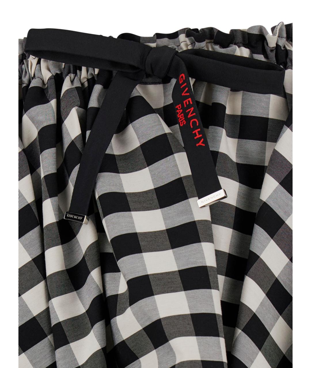 GIVENCHY Мульти хлопковая юбка мини, фото 3