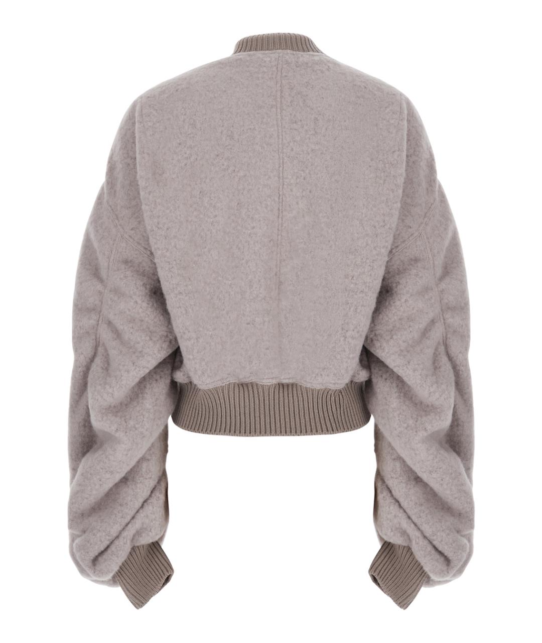RICK OWENS Розовая шерстяная куртка, фото 2