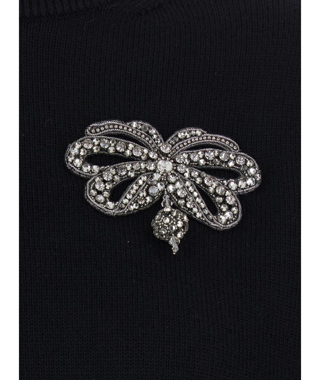 GIVENCHY Черный шерстяной джемпер / свитер, фото 3