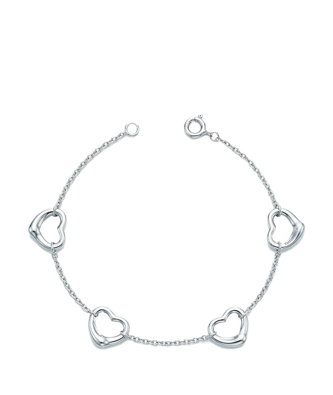 TIFFANY&CO Белый серебряный браслет, фото 1