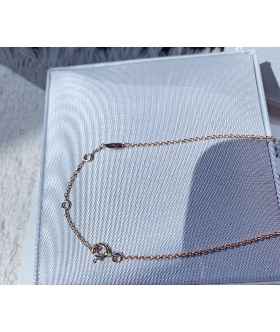 CHRISTIAN DIOR Белая подвеска из желтого золота, фото 4