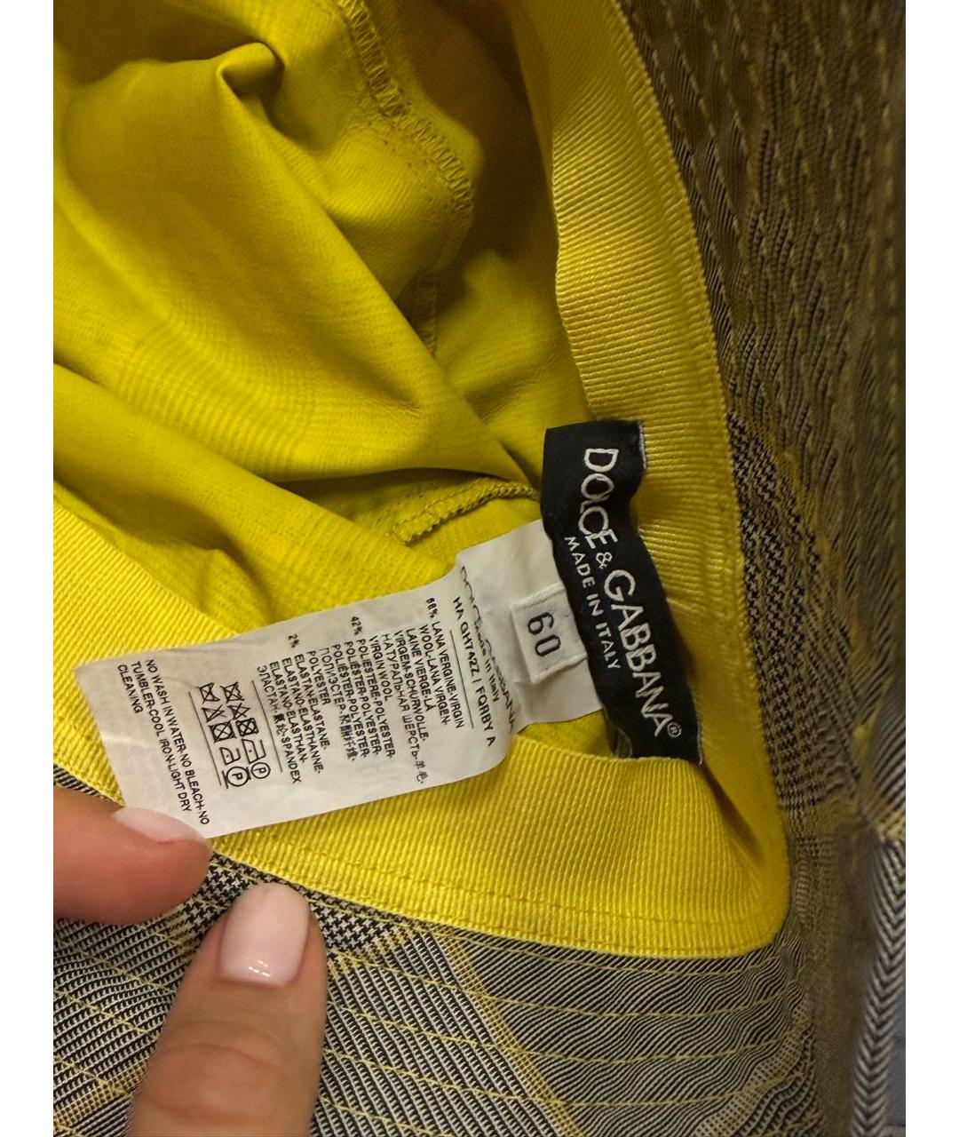 DOLCE&GABBANA Горчичная панама, фото 4