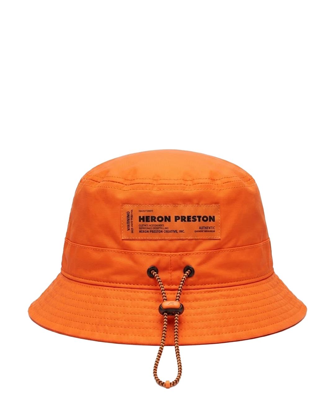 HERON PRESTON Оранжевая хлопковая панама, фото 1