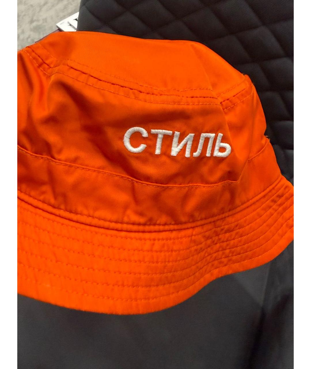 HERON PRESTON Оранжевая хлопковая панама, фото 2