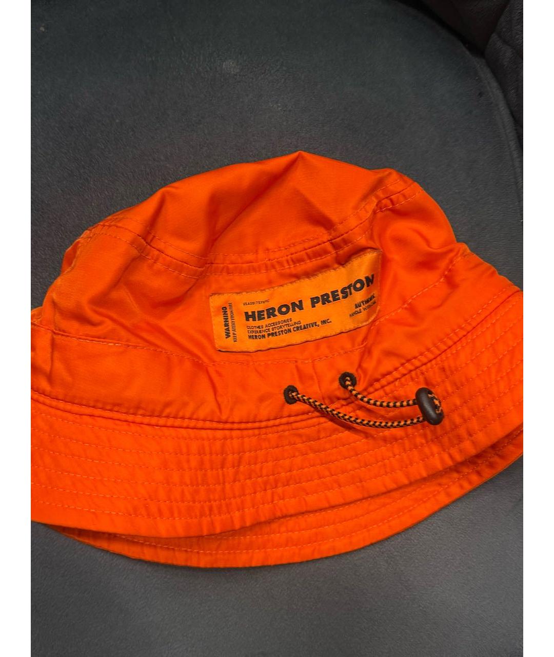HERON PRESTON Оранжевая хлопковая панама, фото 5
