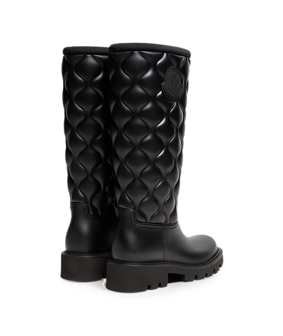 MONCLER Черные сапоги, фото 3