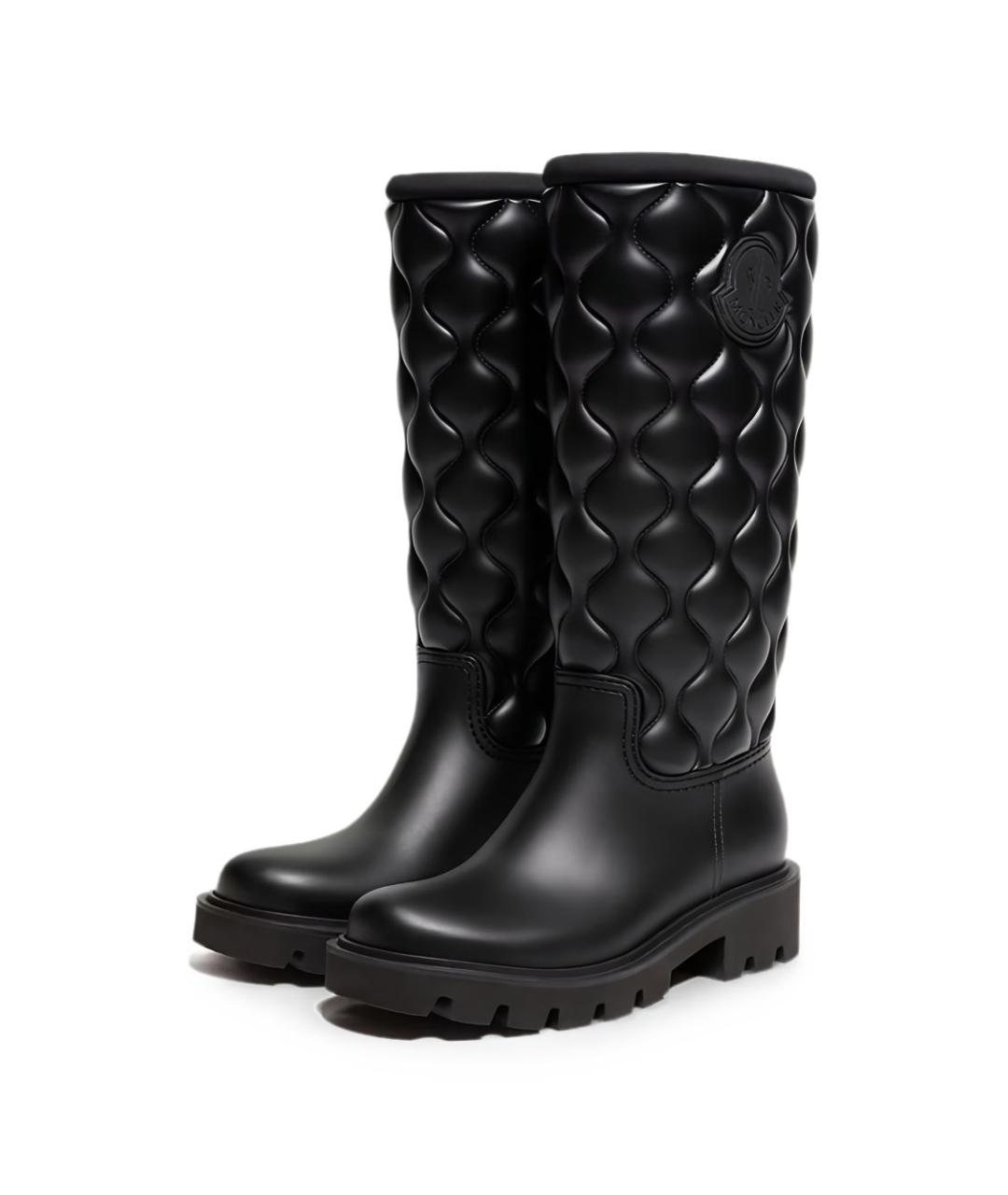 MONCLER Черные сапоги, фото 6