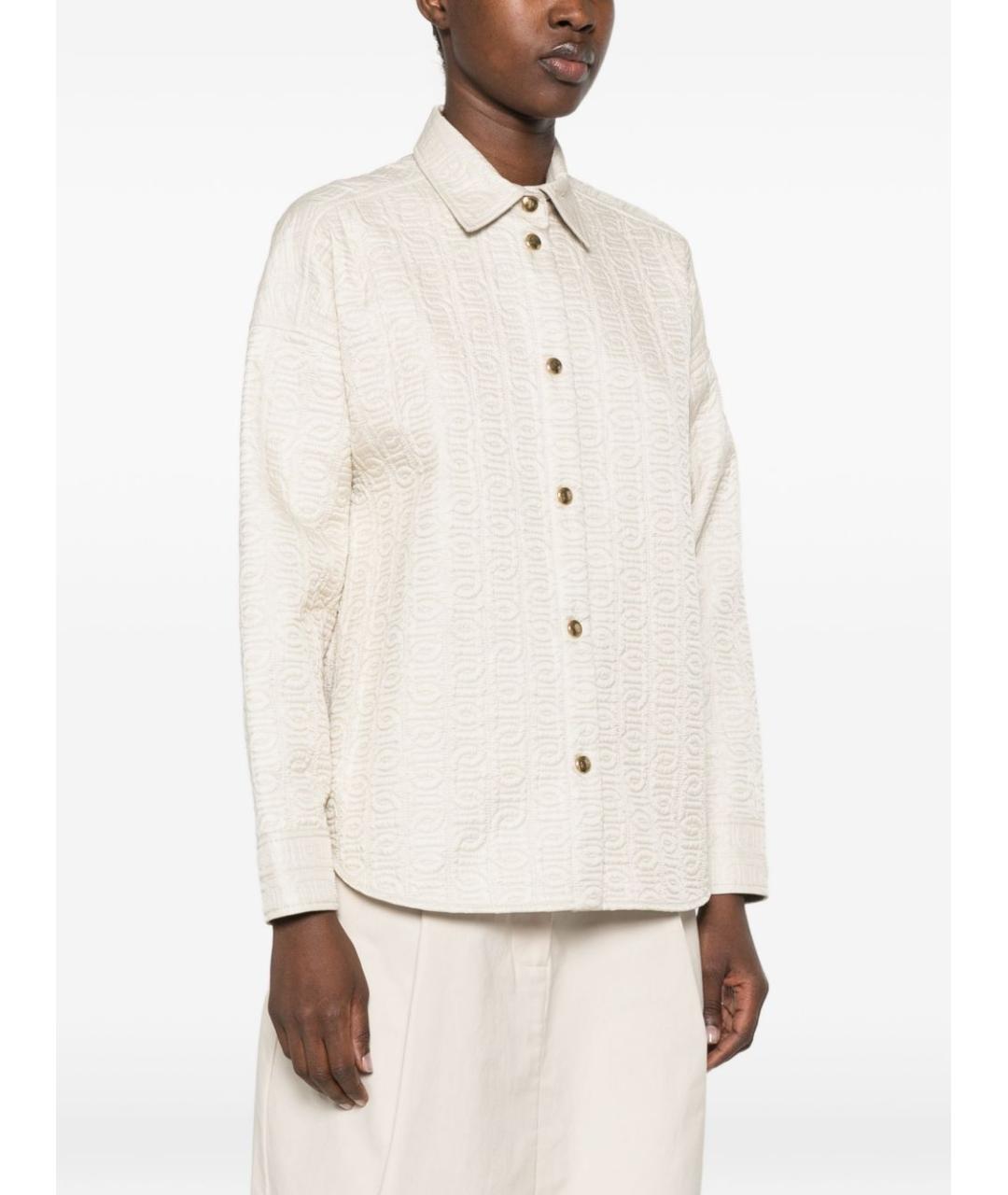 MONCLER Бежевая рубашка, фото 5