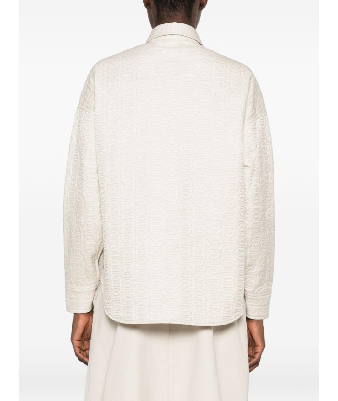 MONCLER Бежевая рубашка, фото 3