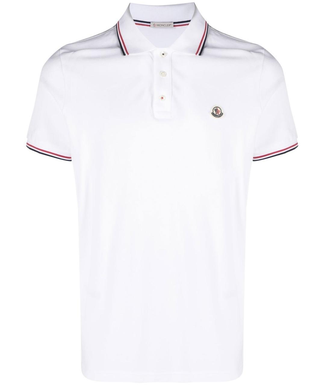 MONCLER Белая футболка, фото 1