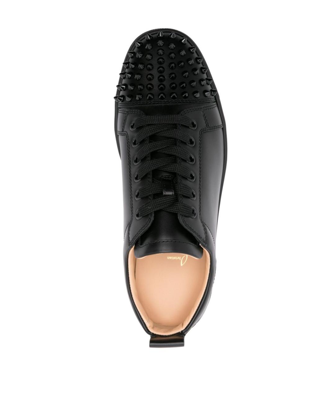 CHRISTIAN LOUBOUTIN Черные низкие кроссовки / кеды, фото 2