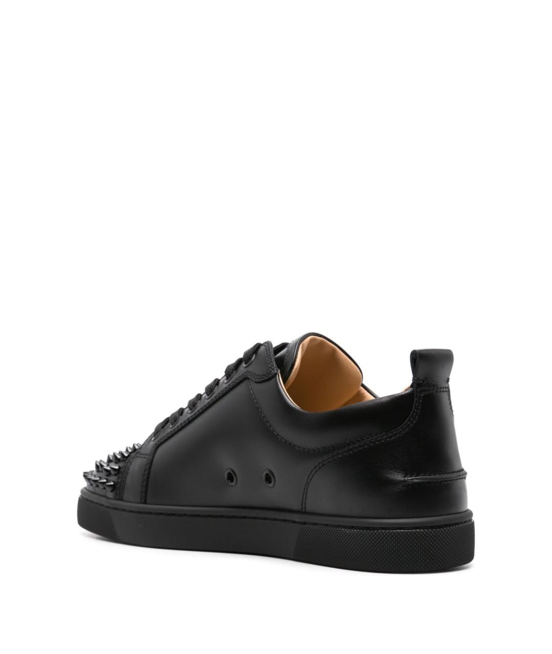 CHRISTIAN LOUBOUTIN Черные низкие кроссовки / кеды, фото 3