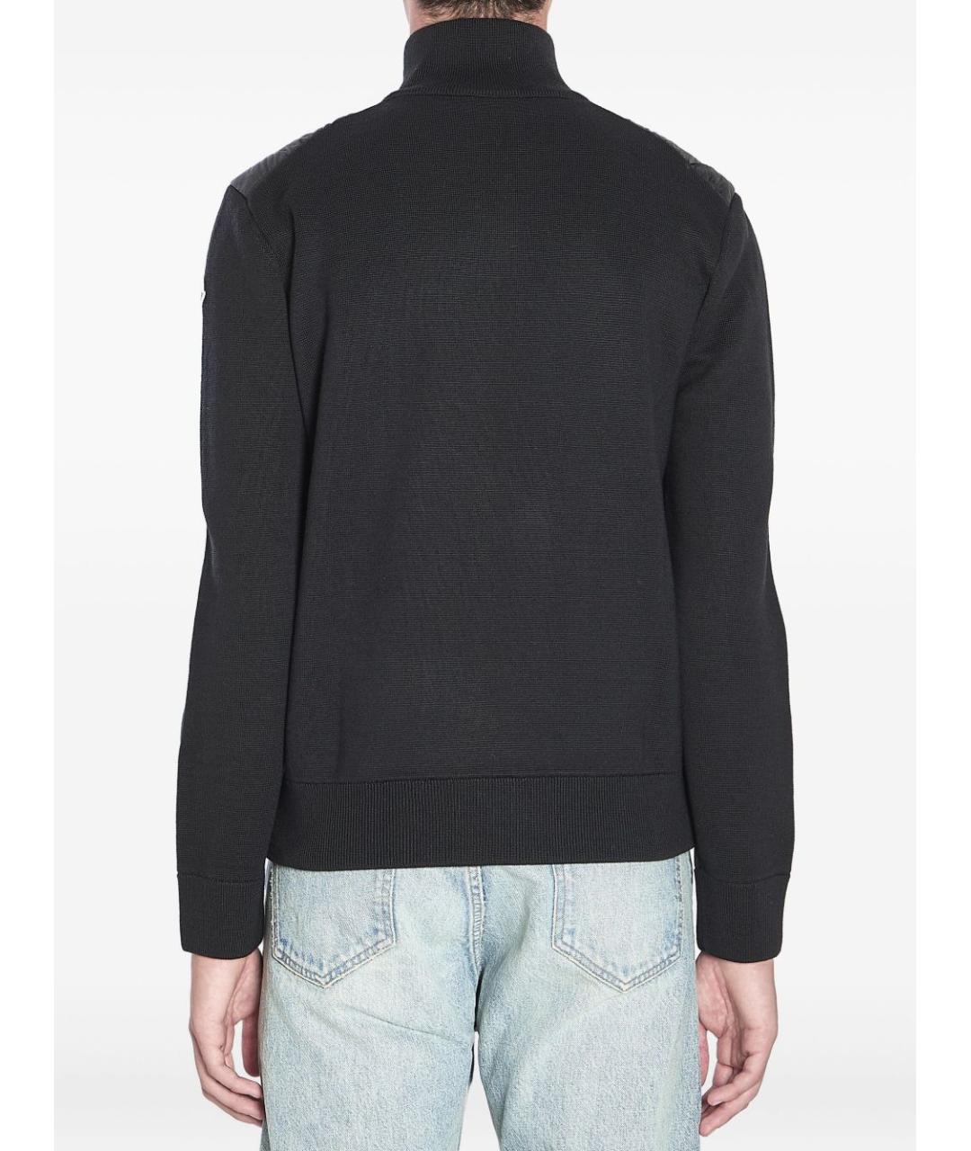 MONCLER Черный кардиган, фото 4