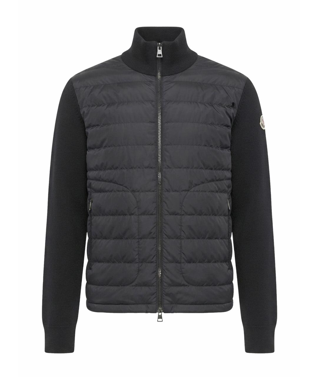 MONCLER Черный кардиган, фото 1