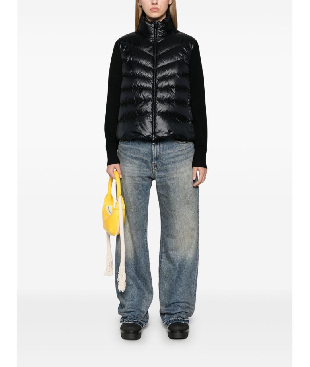 MONCLER Черный кардиган, фото 4