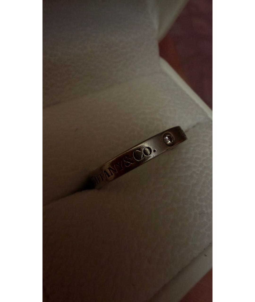 TIFFANY&CO Серебряное платиновое кольцо, фото 4