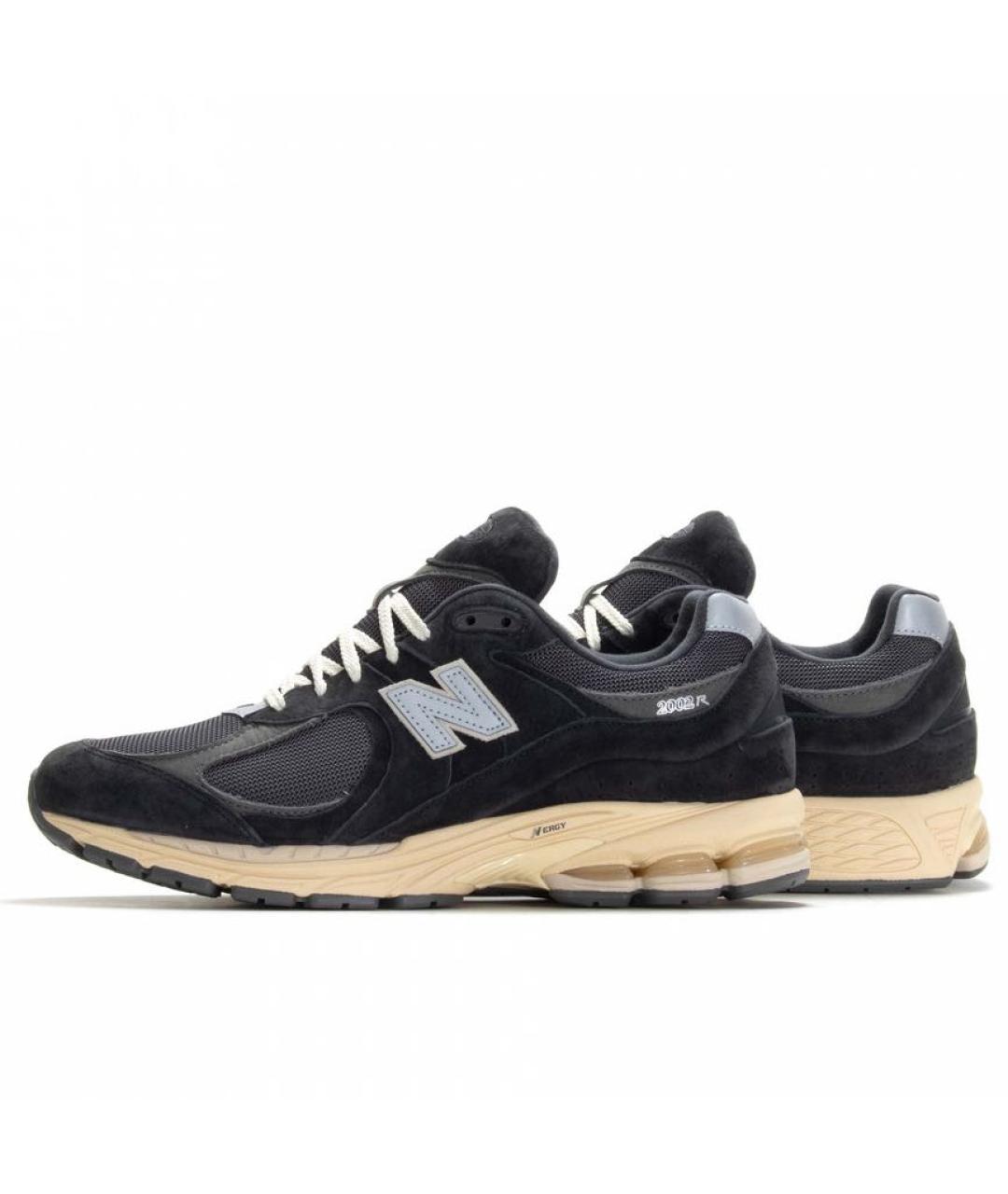 NEW BALANCE Черные текстильные низкие кроссовки / кеды, фото 5