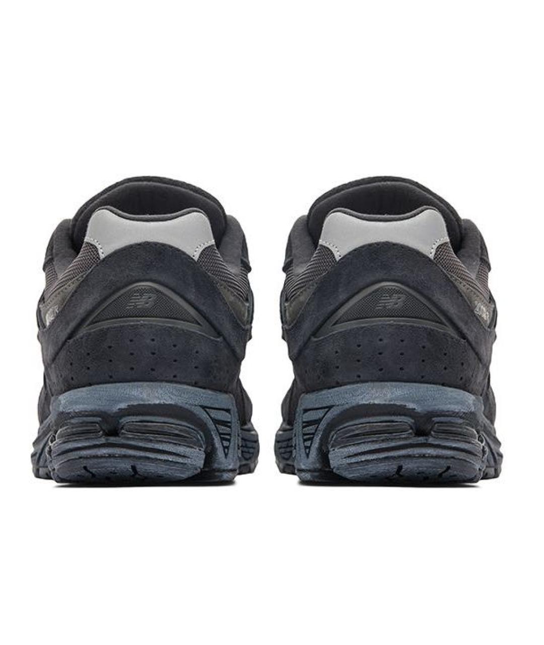 NEW BALANCE Черные текстильные низкие кроссовки / кеды, фото 5