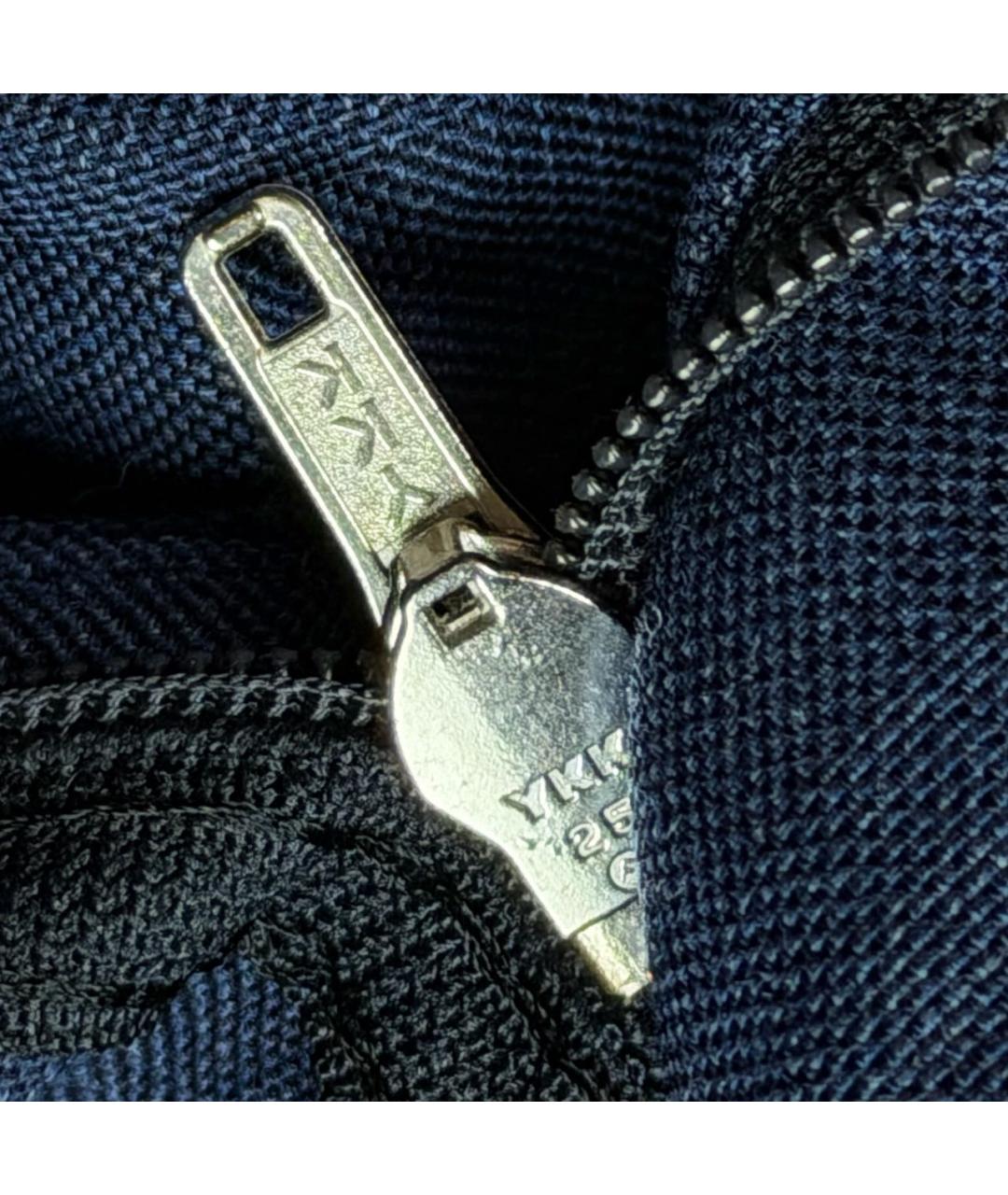 HUGO BOSS Синие шерстяные классические брюки, фото 4
