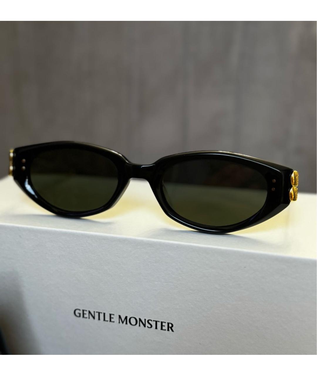 GENTLE MONSTER Черные солнцезащитные очки, фото 2