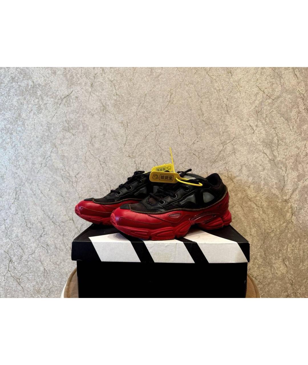 ADIDAS X RAF SIMONS Черные низкие кроссовки / кеды, фото 8