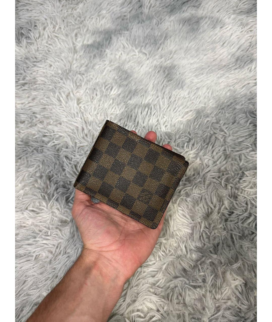 LOUIS VUITTON Черный кошелек, фото 8
