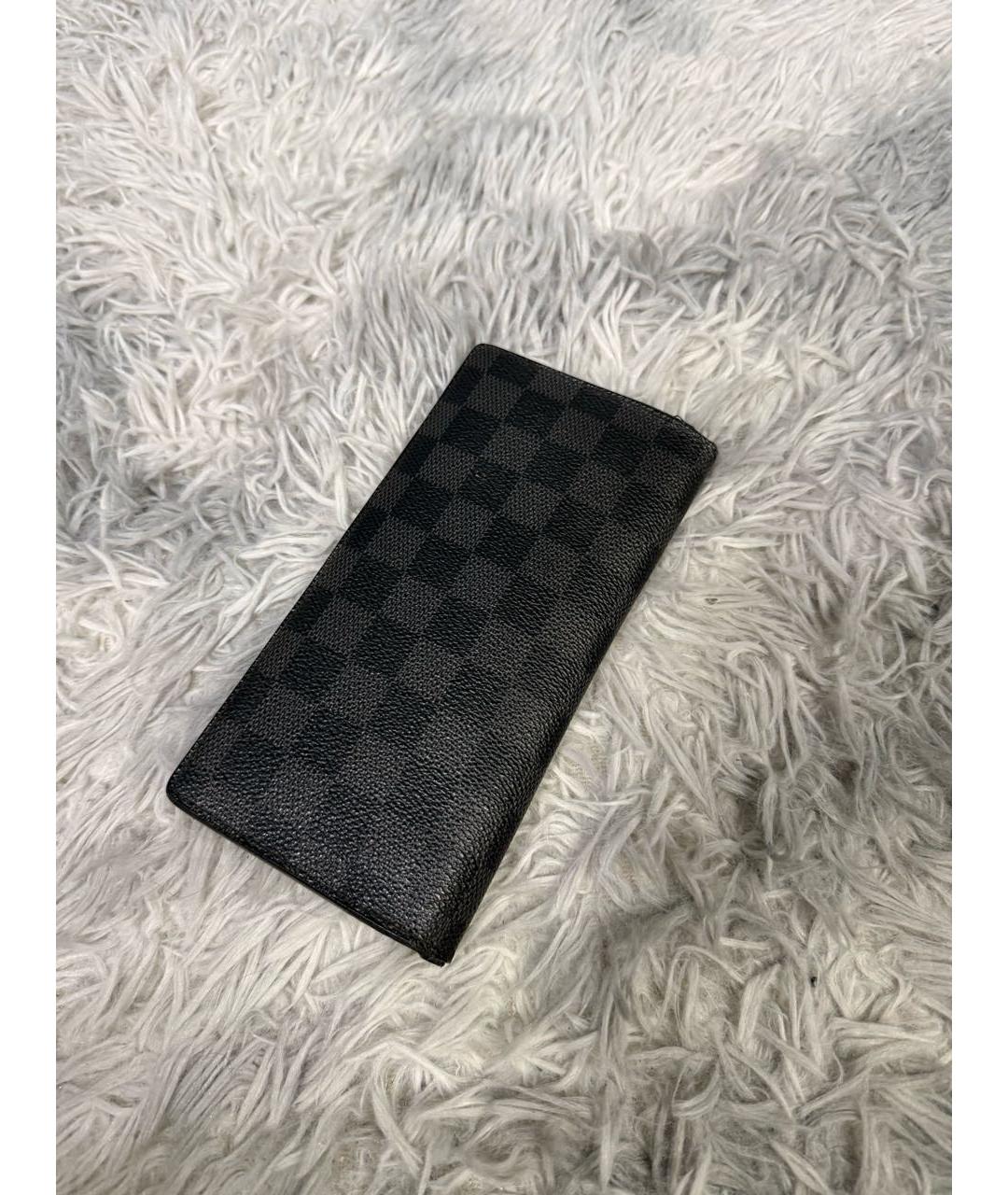 LOUIS VUITTON Черный кошелек, фото 2