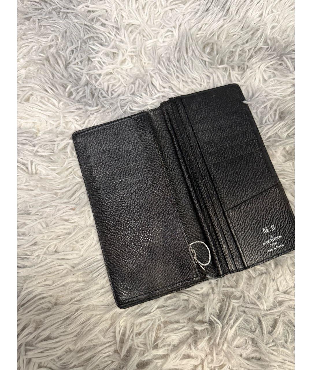 LOUIS VUITTON Черный кошелек, фото 6