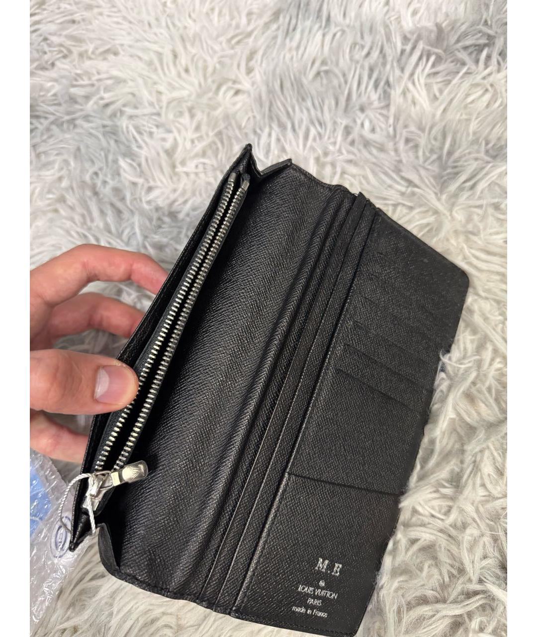 LOUIS VUITTON Черный кошелек, фото 5