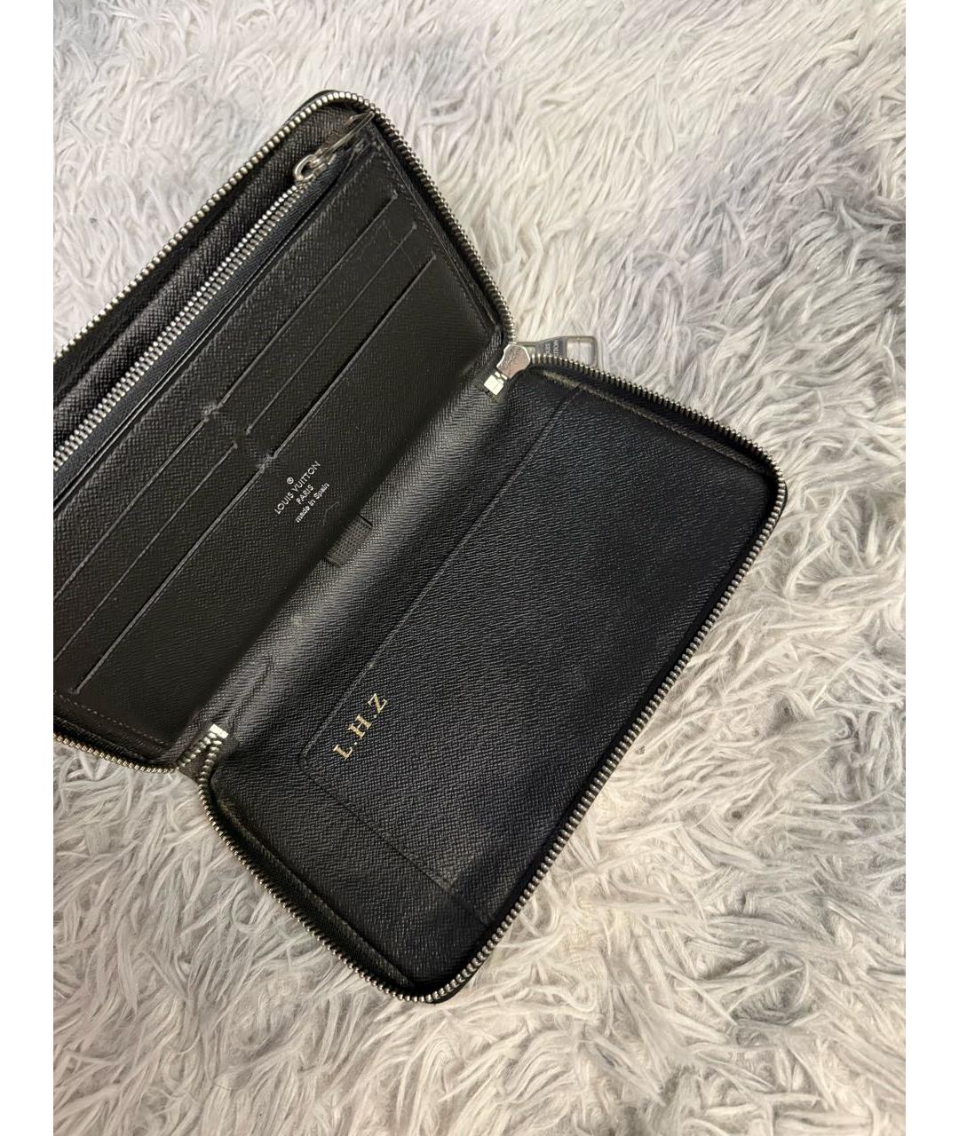 LOUIS VUITTON Черный кошелек, фото 5
