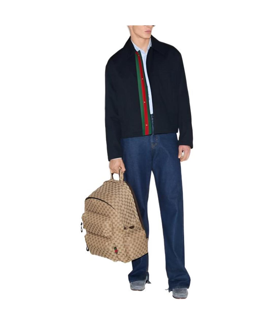GUCCI Темно-синяя куртка, фото 2