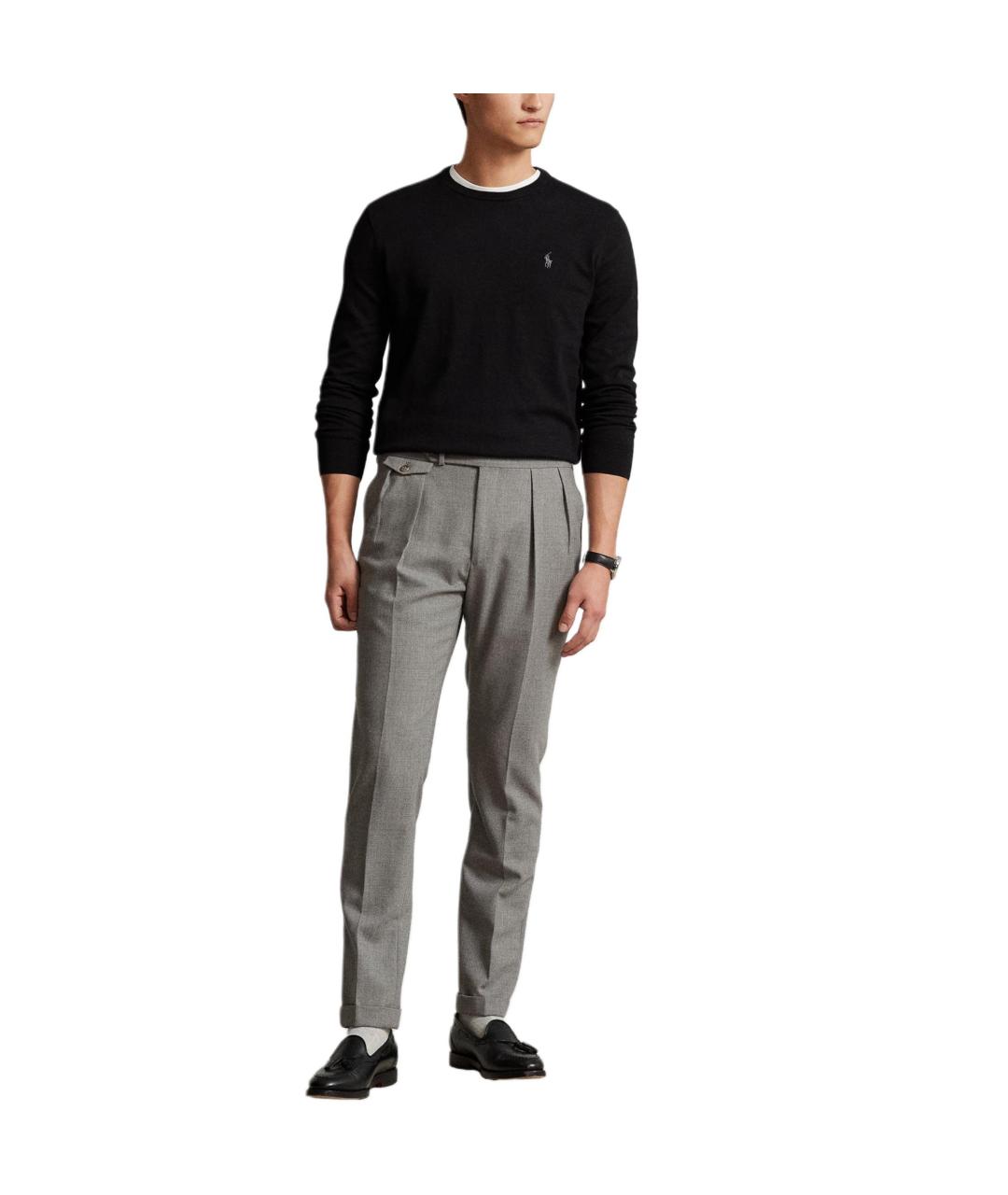 POLO RALPH LAUREN Черный джемпер / свитер, фото 2