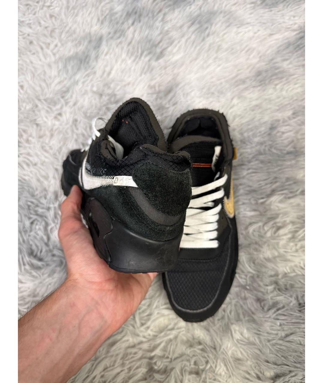 OFF-WHITE Черные низкие кроссовки / кеды, фото 7