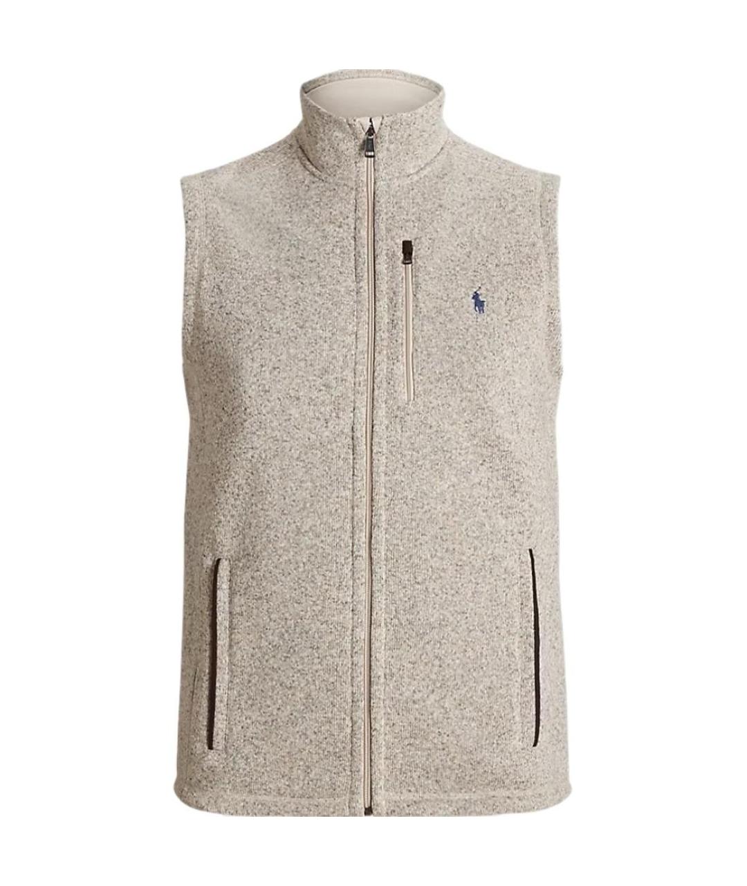 POLO RALPH LAUREN Серый жилет, фото 1