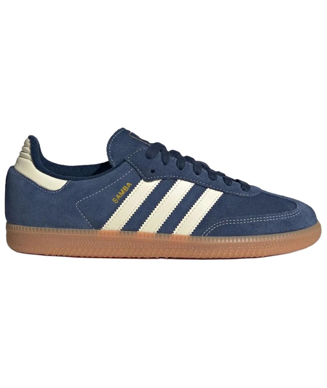 ADIDAS Синие кеды, фото 1