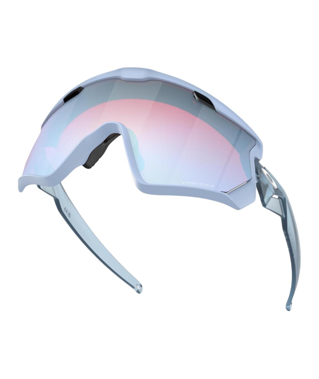 OAKLEY Голубые пластиковые солнцезащитные очки, фото 4