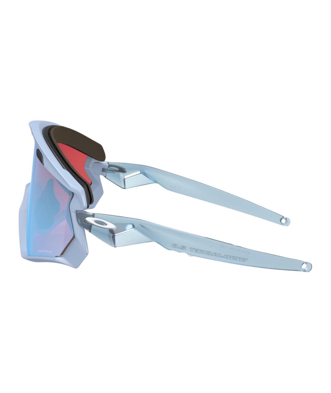 OAKLEY Голубые пластиковые солнцезащитные очки, фото 3
