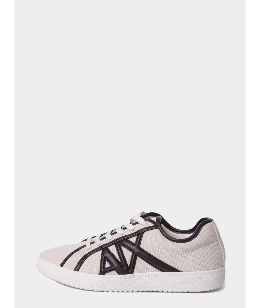 ARMANI EXCHANGE Бежевые кеды, фото 7