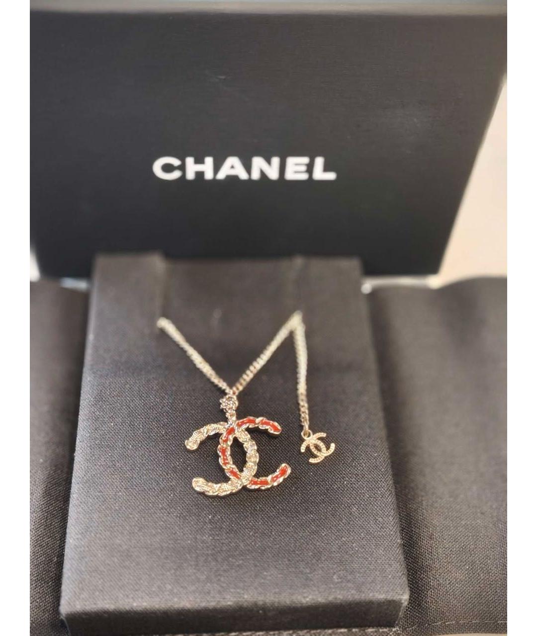 CHANEL Золотое колье, фото 7
