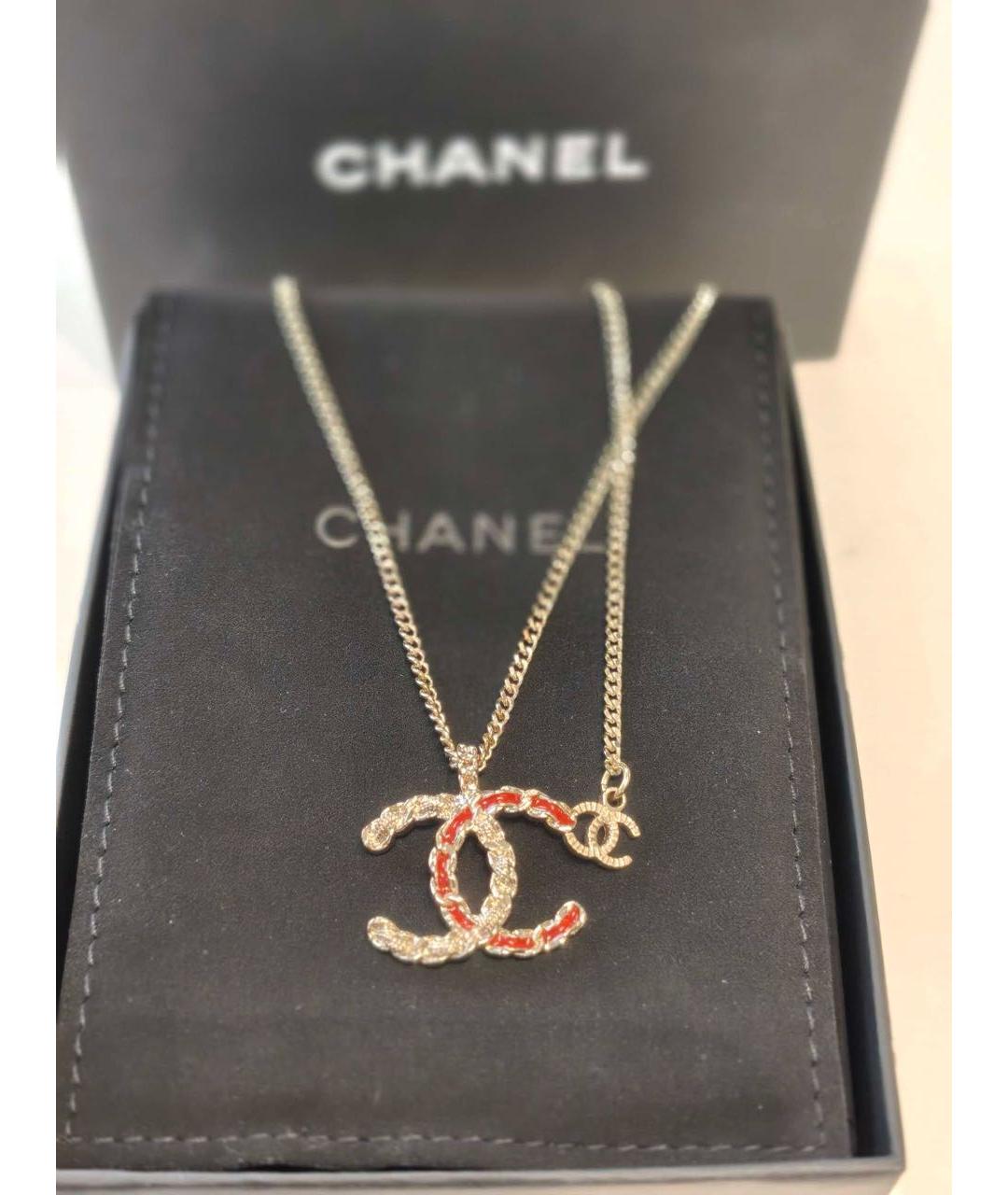 CHANEL Золотое колье, фото 5